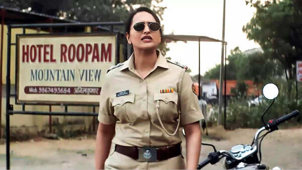 Sonakshi Sinha in a still from Dahaad