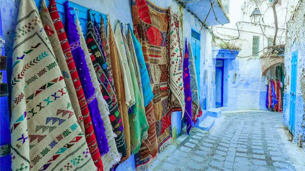 Berber rugs in Morocco