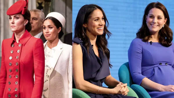 Meghan Markle and Kate Middleton