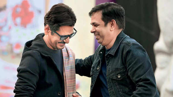 Nawazuddin Siddiqui with Chittaranjan Tripathy