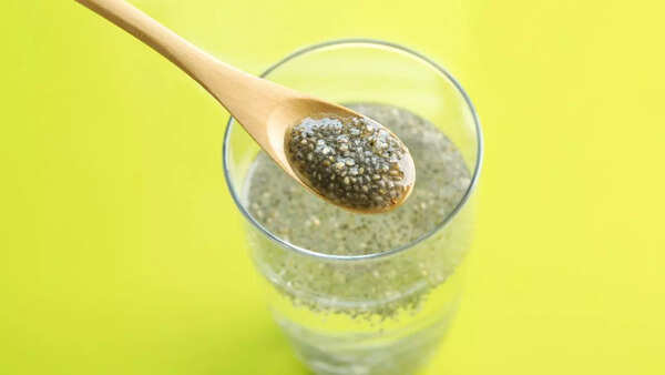 Aloe Vera Chia Seeds water