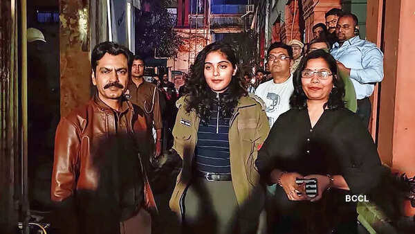 Nawazuddin Siddiqui with Anjali Vishwakarma, ADCP, Crime