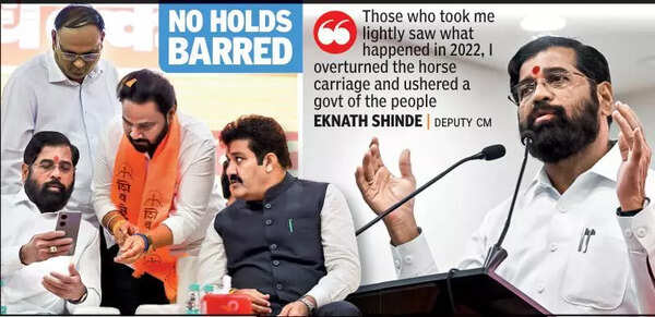 ‘Halka’ Remark For Rivals, Who Are Tottering Under ‘Dhakka’, Says Eknath Shinde in Nagpur