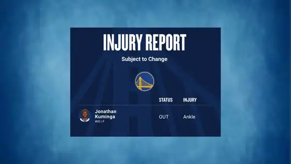 Warriors injury report Feb 21