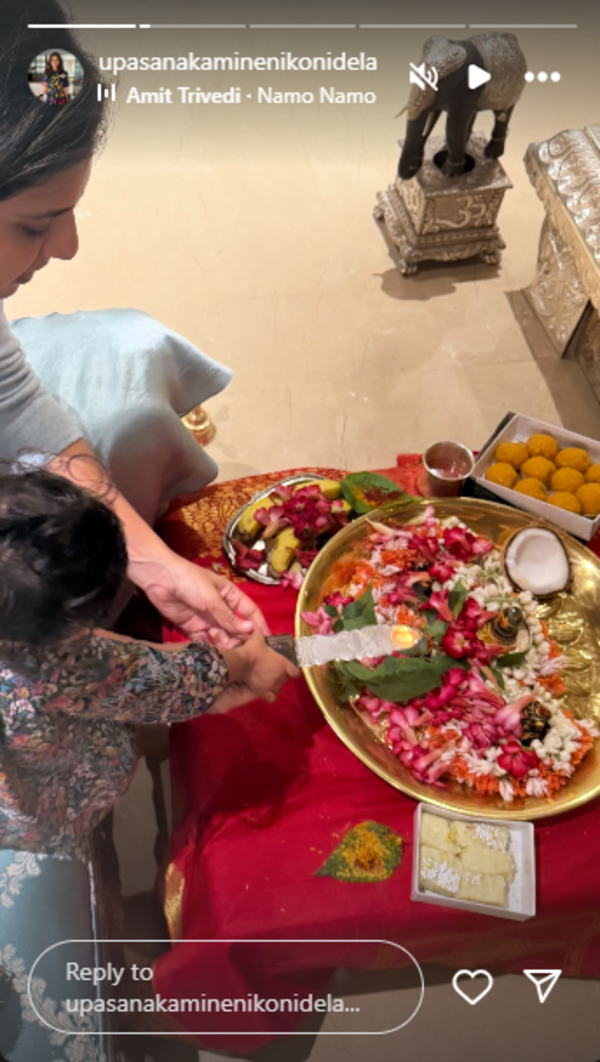 Upasana Konidela IG story