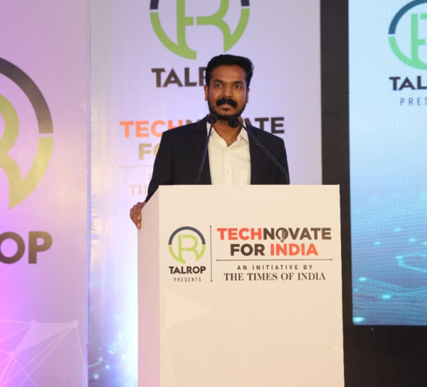 Special address by Jones Joseph (Director & COO, Talrop)