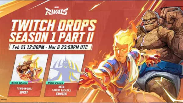 Marvel Rivals Season 1.5 Twitch Drops