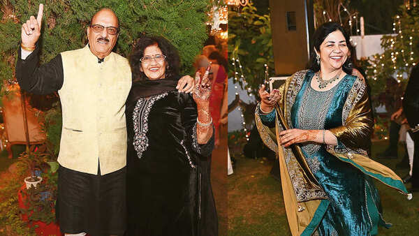 (L) SN Kapur and Minu Kapur (R) Shachi Singh