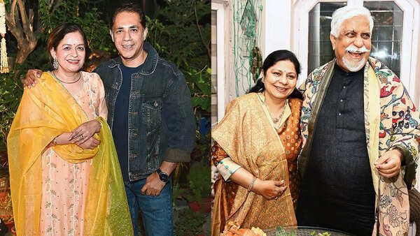 (L) Dr Jyoti and Dr Anurag Dewan (R) Manisha and Anshu Tandon