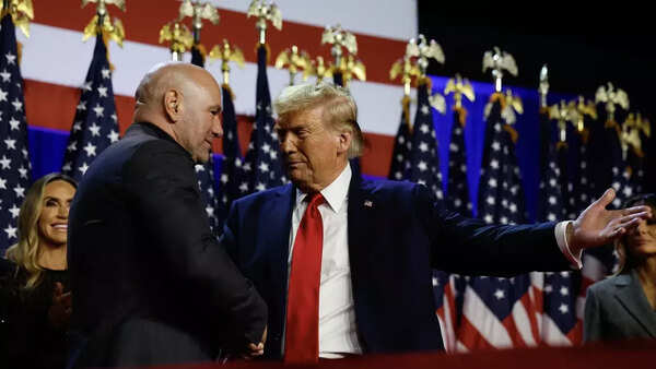 Dana White and Donald Trump