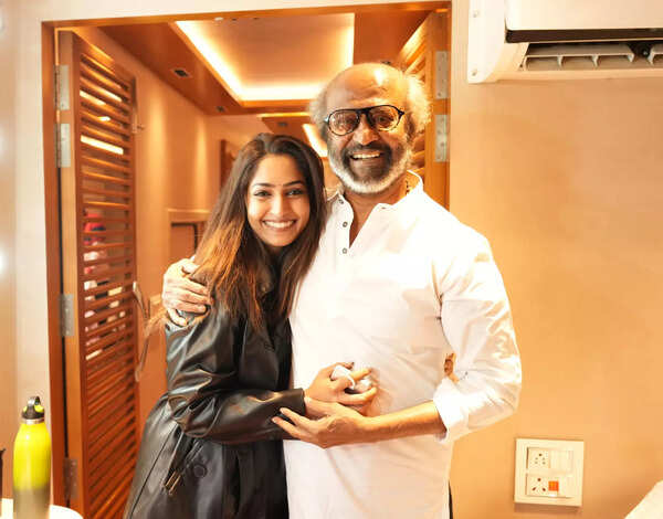 Reba with Rajinikanth