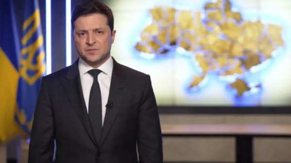 Zelenskyy in a suit