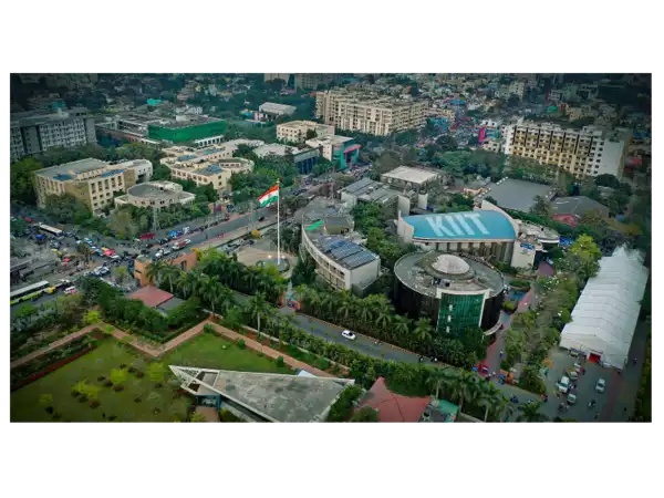 Engineering means KIIT University Arial View