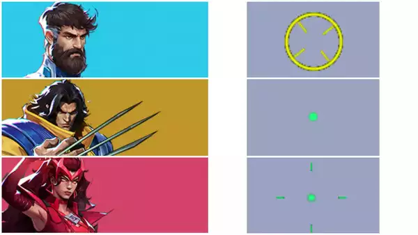 Best Crosshair for Mister Fantastic, Wolverine, and Scarlet Witch