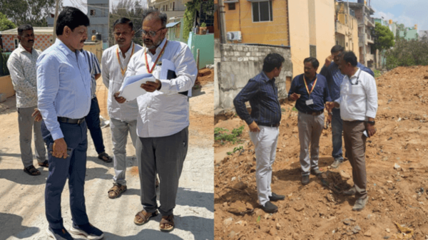 Bengaluru urban district DC G Jagadish leading the encroachment eviction drive in various parts of Bengaluru