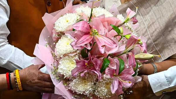 floral bloom at Delhi assembly
