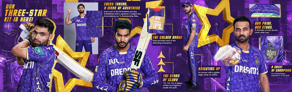 KKR IPL jersey