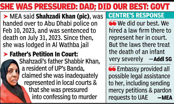 UP woman, 33, executed in UAE for 4-mth-old’s murder