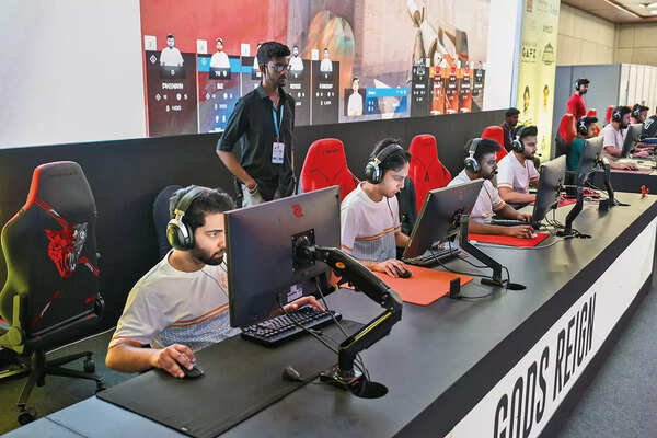 The team at the event