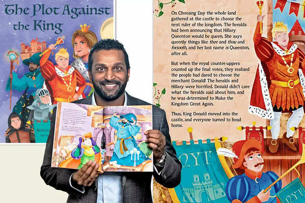 Kash Patel calls himself a wizard in this book.