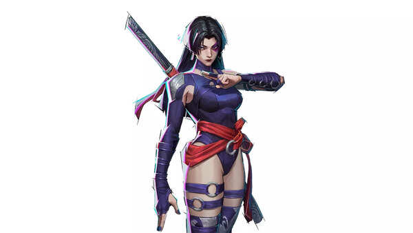 Vengeance Psylocke Skin in Marvel Rivals