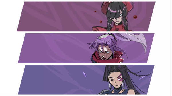 ​All Psylocke nameplates in Marvel Rivals​