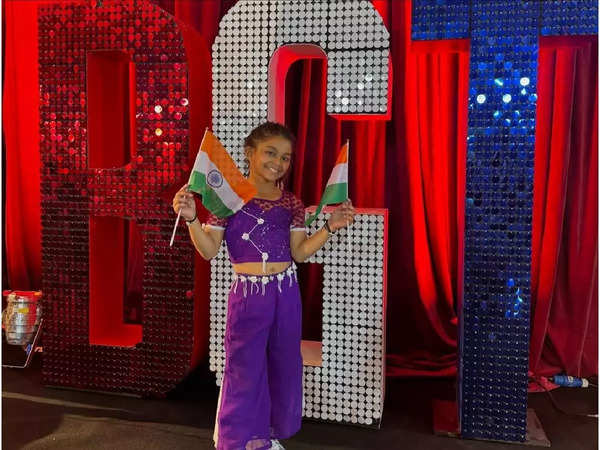 8 -year -old Binita Chetry's adorable act with Great Britain Got Talent