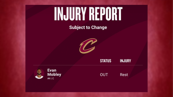Cavs injury report March 4