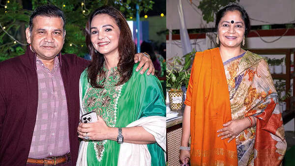 (L) Khalid Masood & Aysha (R) Dimple Trivedi