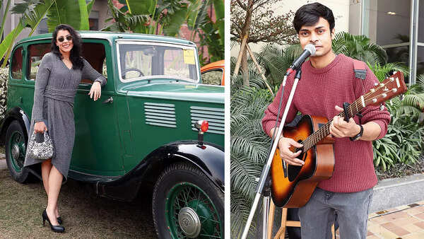 (L) Vasundhara (R) Kabir Singh Rajput