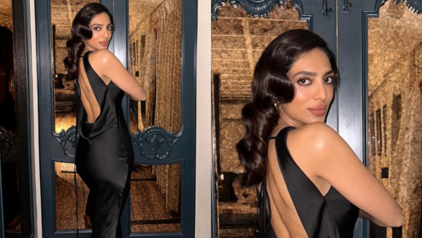 Sobhita Dhulipala's satin gown moment