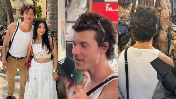 Shawn Mendes exploring the streets of Colaba