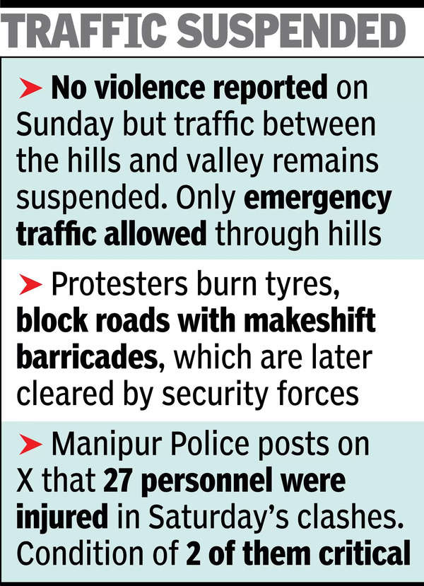 Uneasy calm in Manipur as tribal areas shut down over protester’s death