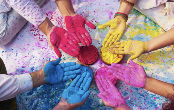 happy holi to you and your family