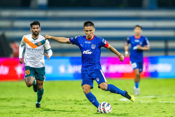 Sunil Chhetri in action at 40 (Photo: ISL Media)