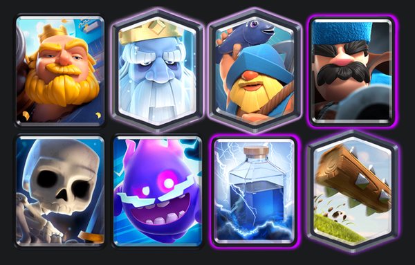 No. 4 Deck to reach Ultimate Champion in Clash Royale