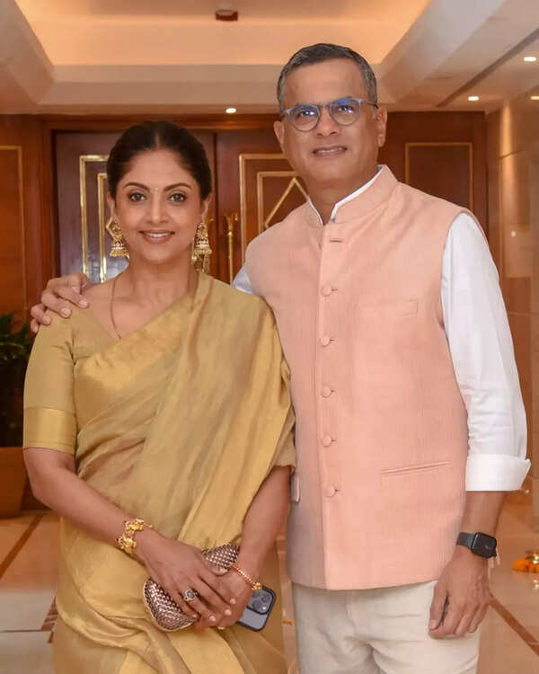 Nadiya and husband Shirish Godbole