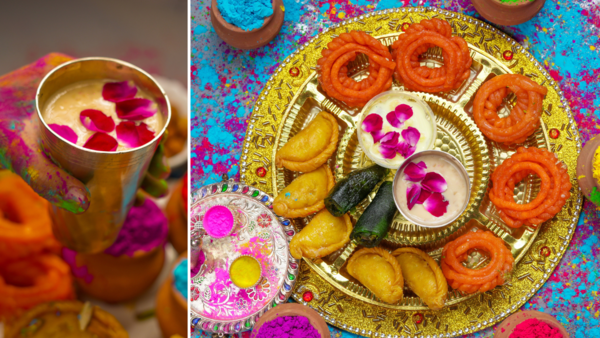 Refreshing thandai and gujiyas are the quintessential flavours of Holi