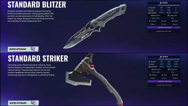 Melee Weapons in FragPunk