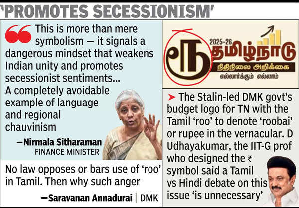 Stalin govt’s budget logo swaps with Tamil letter