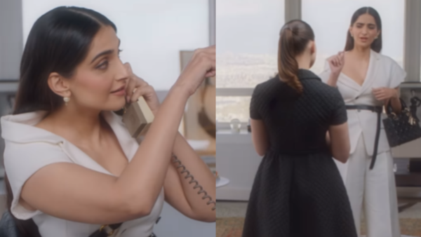 Sonam Kapoor in sleek white co-ord set