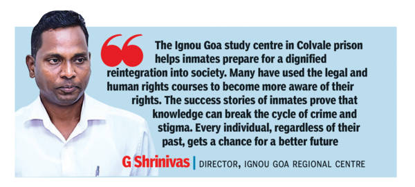 G Shrinivas on the Ignou Goa study centre