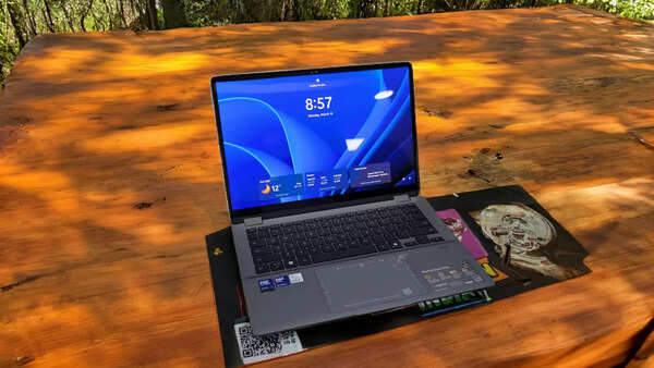 Asus Vivobook Flip 14 (2025) lin laptop mode