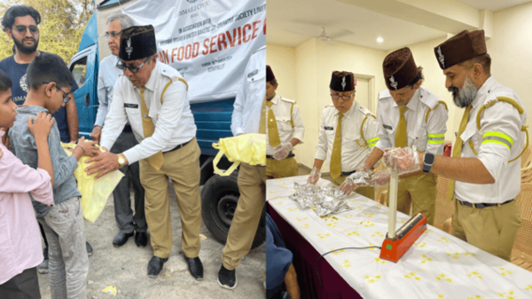 Ismaili CIVIC volunteers distributed 1,200 food packets to those in need across Hyderabad and Secunderabad during Ramadan