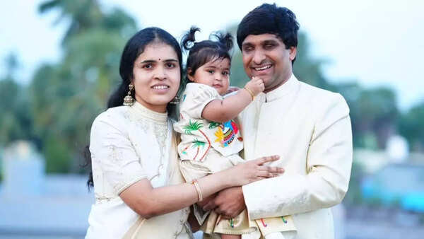 Srikanth Bolla with family