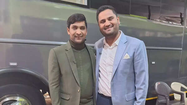 Srikanth Bolla with Jeet Adani