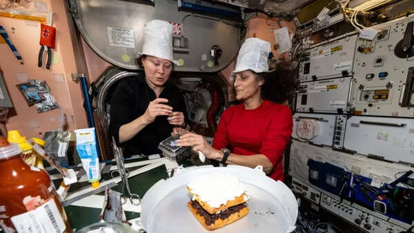 Stuck in space for over nine months; What did Sunita Williams and Butch  Wilmore eat on ISS? - The Times of India