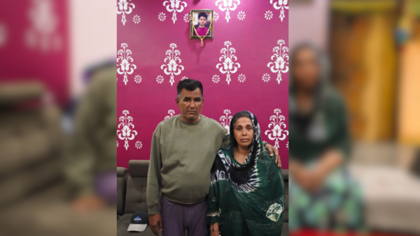 Karan and Mamta Chaudhary whose 21-year-old son died mysteriously in a hotel room last year