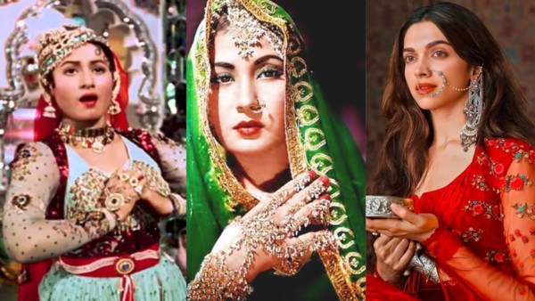 Stills of Bollywood ladies in Anarkali