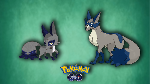 Shiny Nickit and Shiny Thievul